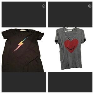 Two Mixology Jet By John Eshaya T-Shirts. Size P/s.